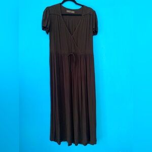 Christy Dawn Black Rayon Dress